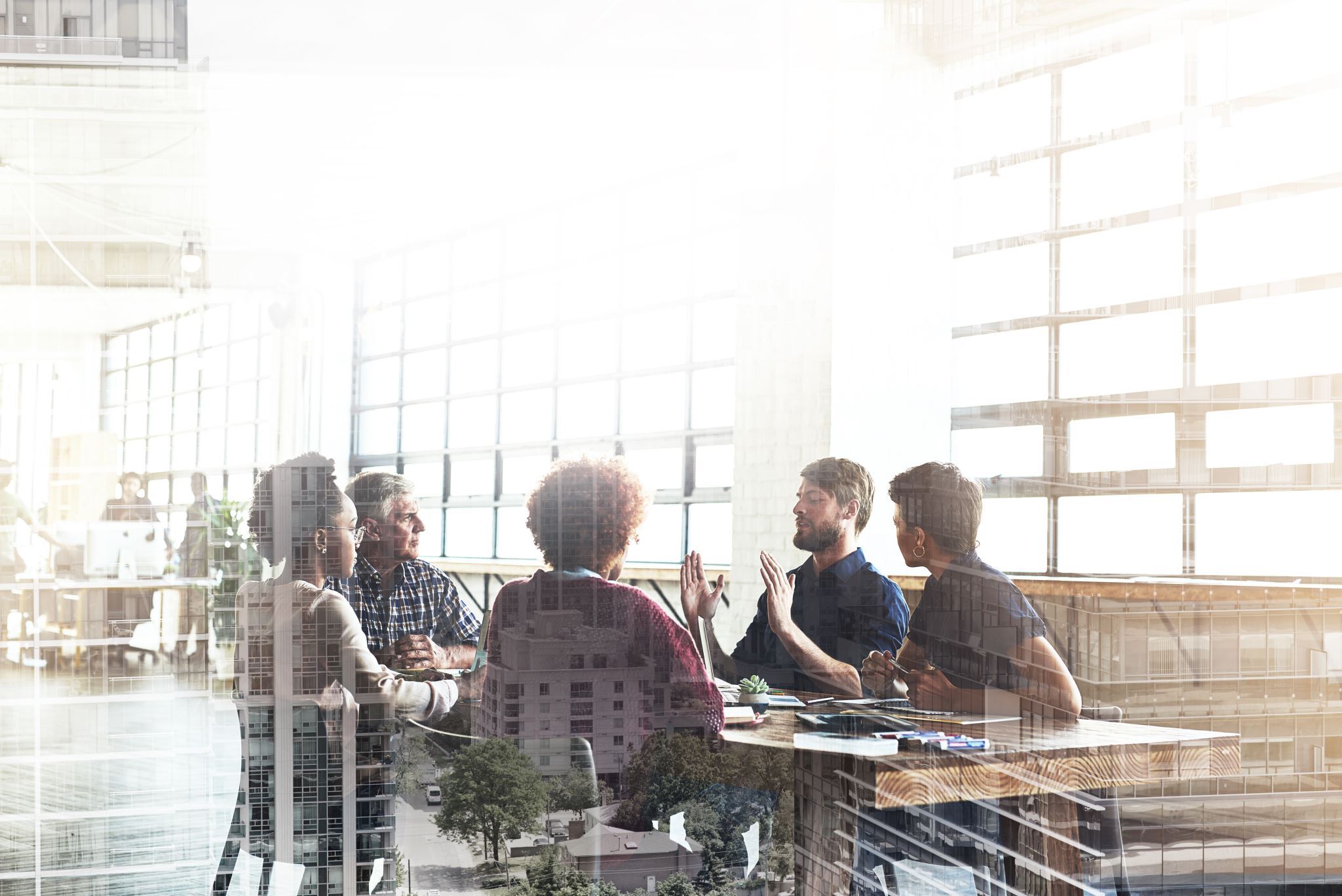 Team collaboration meeting